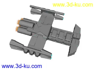 3D打印模型[MAX]星际争霸人类大舰的图片