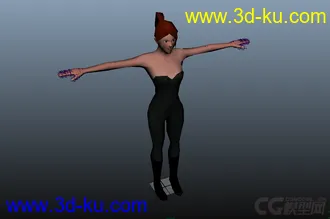 年轻少妇模型的图片