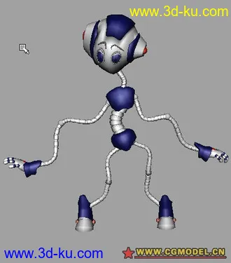 3D打印模型好玩的机器人的图片