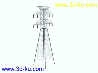 3D打印模型[MAX]高压电线塔的图片