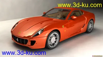 3D打印模型法拉利599的图片