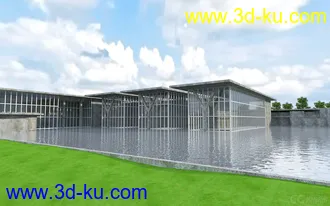 3D打印模型沃斯堡现代美术馆的图片