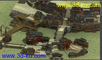 3D打印模型古建的图片