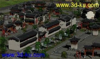 3D打印模型古建苏州城的图片