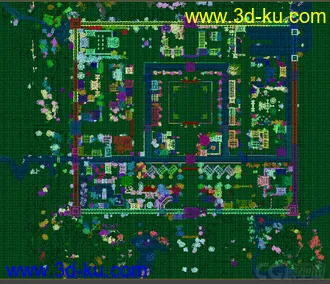 3D打印模型古建苏州城的图片