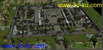 3D打印模型古建苏州城的图片