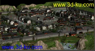 3D打印模型古建苏州城的图片