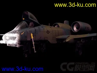 A-10攻擊機精細模型的图片