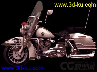 哈雷HARLEY DAVIDSON 精細模型警車一輛的图片