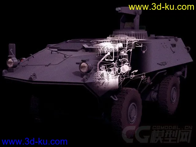 4X4 MOWAG PIRANHA模型的图片1