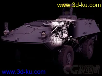 3D打印模型4X4 MOWAG PIRANHA的图片