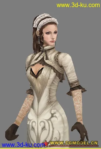 3D打印模型卓越之剑法师命运礼赞装的图片