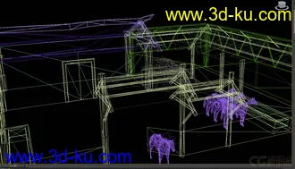3D打印模型马厩的图片