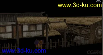 3D打印模型马厩的图片