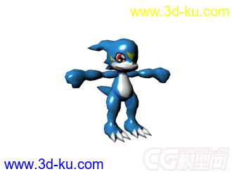 3D打印模型【数码宝贝】V仔兽的图片