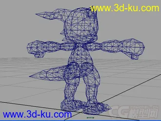 3D打印模型【数码宝贝】V仔兽的图片