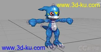 3D打印模型【数码宝贝】V仔兽的图片