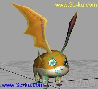 3D打印模型【数码宝贝】巴达兽的图片