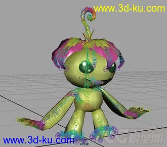 3D打印模型【数码宝贝】巴鲁兽的图片