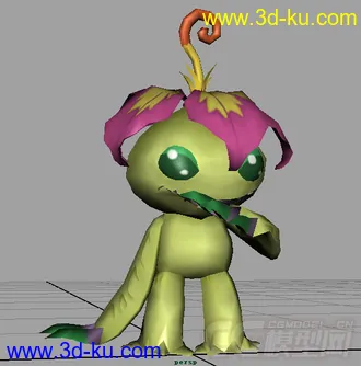 3D打印模型【数码宝贝】巴鲁兽的图片