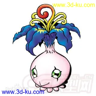 3D打印模型【数码宝贝】比高兽的图片