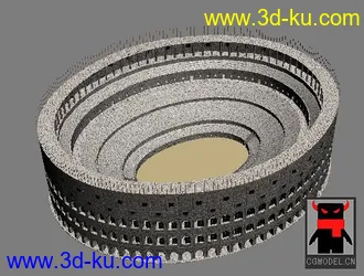 3D打印模型罗马斗兽场的图片