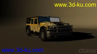 3D打印模型吉普车变形动画的图片
