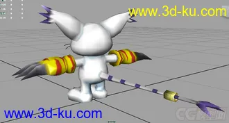 3D打印模型【数码宝贝】迪路兽的图片