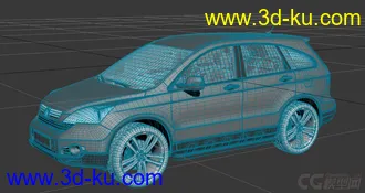 3D打印模型广本  hongda crv  2010款的图片