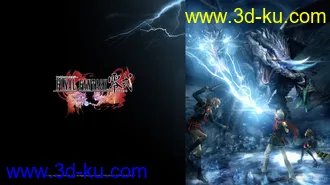 【最终幻想零式】全套角色怪物模型下载的图片