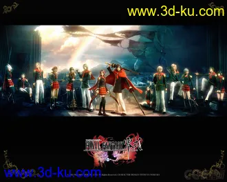 【最终幻想零式】全套角色怪物模型下载的图片