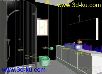3D打印模型现代厕所的图片