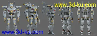 3D打印模型环太平洋机械人的图片