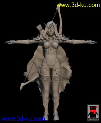 3D打印模型希尔瓦娜斯 很喜欢的图片