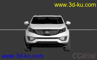 3D打印模型Kia Sportage 起亚狮跑 狮跑  2012的图片