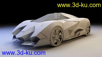 3D打印模型兰博基尼五十年庆的Egoista的图片