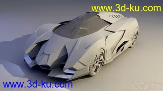 3D打印模型兰博基尼五十年庆的Egoista的图片