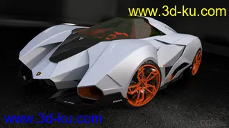 3D打印模型兰博基尼五十年庆的Egoista的图片
