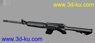 3D打印模型卡宾枪m4a1的图片