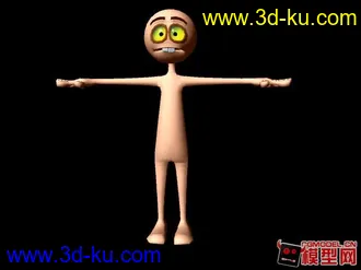 3D打印模型moom经典人物绑定的图片