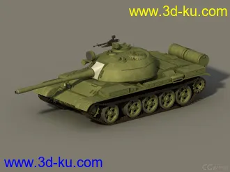 3D打印模型T55A的图片