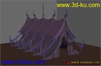 3D打印模型帐篷的图片