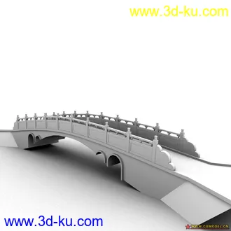 3D打印模型拱桥的图片
