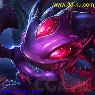 英雄联盟小鱼人各皮肤模型的图片