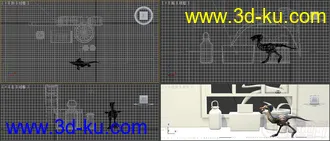 3D打印模型臭屁虫完美绑定动画的图片