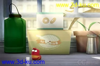 3D打印模型臭屁虫完美绑定动画的图片