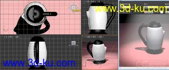3D打印模型茶壶的图片