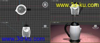 3D打印模型茶壶的图片