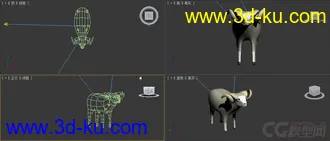 3D打印模型绵羊的图片
