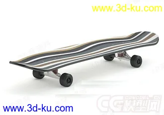 3D打印模型滑板的图片